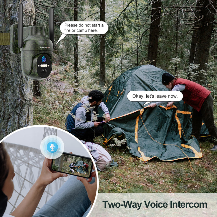 Live app-styrd WiFi-övervakningskamera - Panorama