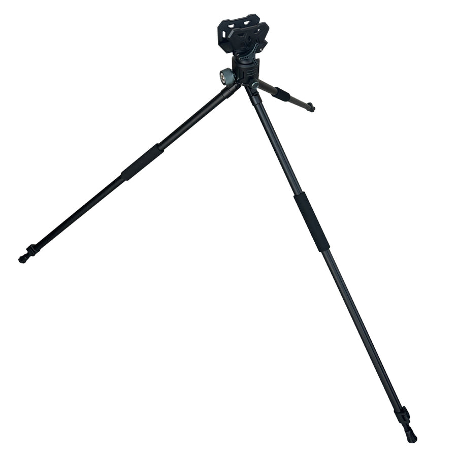 HuntPro Tripod Shooting Stick with Panorama Head
