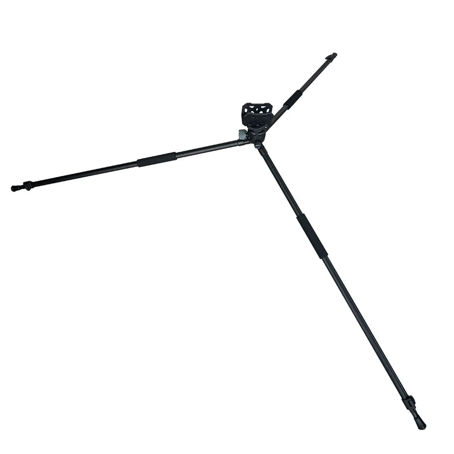 HuntPro Tripod Shooting Stick with Panorama Head